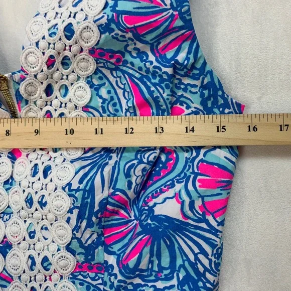 Lilly Pulitzer My Fans Target 20th Anniversary Dress Multicolor Paisley V Neck 4 - Picture 7 of 10
